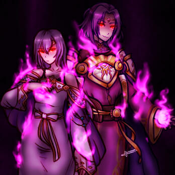 Fallen Julia and Lyon